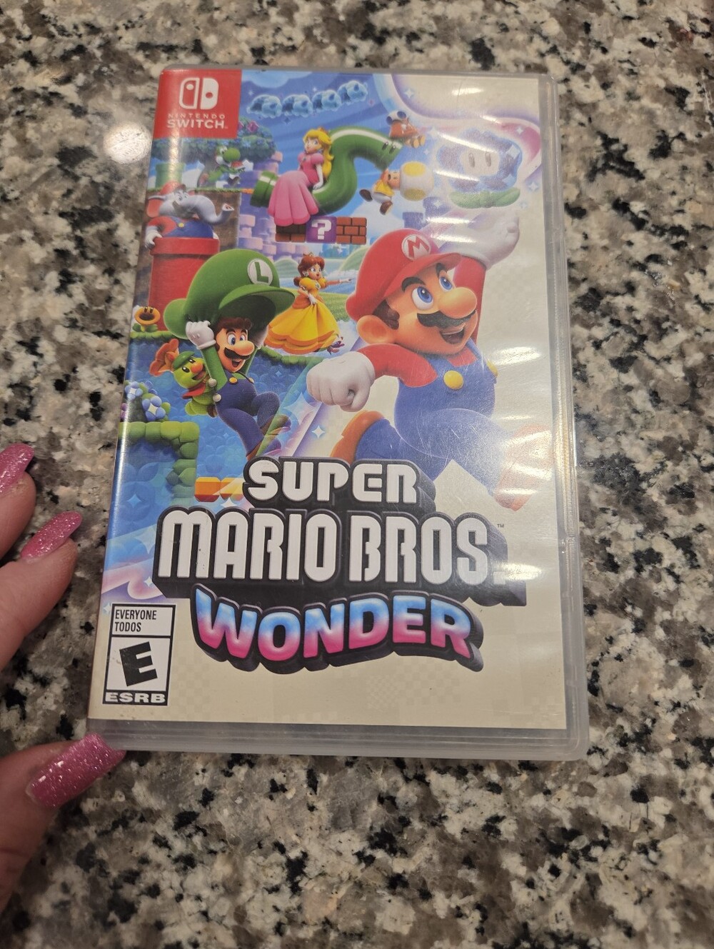 Nintendo Switch Game Card with Red and White Label
